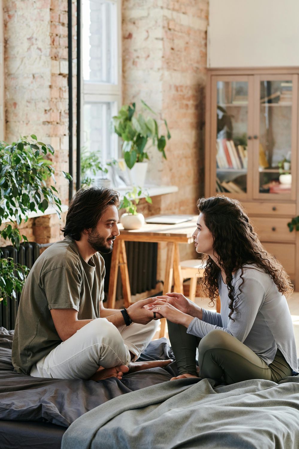 Couples therapy, two people doing the work of repair